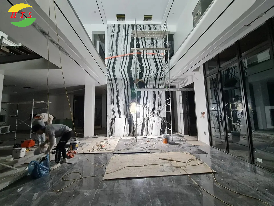 tham khảo thi công tranh đá